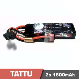 Battery Lipo 2s 1800mAh 50C Tattu G-Tech Smart