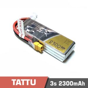 Battery Lipo 3s 2300mAh 45C Tattu