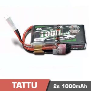 Battery Lipo 2s 1000mAh 45C Tattu