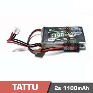 Battery Lipo 2s 1100mAh 1C Tattu