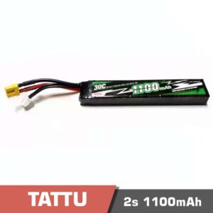 Battery Lipo 2s 1100mAh 30C Tattu