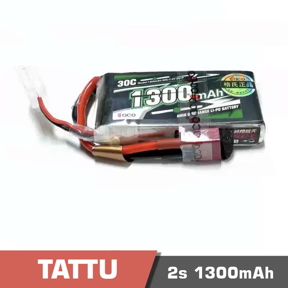 2s 1300 30c tplug - battery lipo 2s 1100mah 1c tattu - motionew - 2