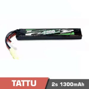 Battery Lipo 2s 1300mAh 30C Tattu with Tamiya Connector