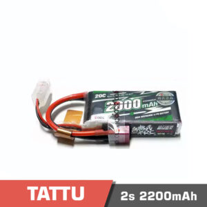 Battery Lipo 2s 2000mAh 20C Tattu