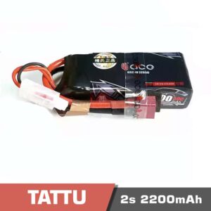 Battery Lipo 2s 2200mAh 50C Tattu