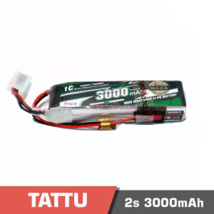 Battery Lipo 2s 3000mAh 1C Tattu