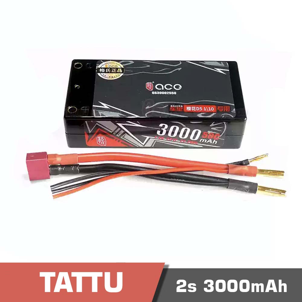 2s 3000 hard case t plug 50c - battery lipo 3s 4000mah 70c tattu - motionew - 1