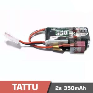 Battery Lipo 2s 350mAh 30C Tattu