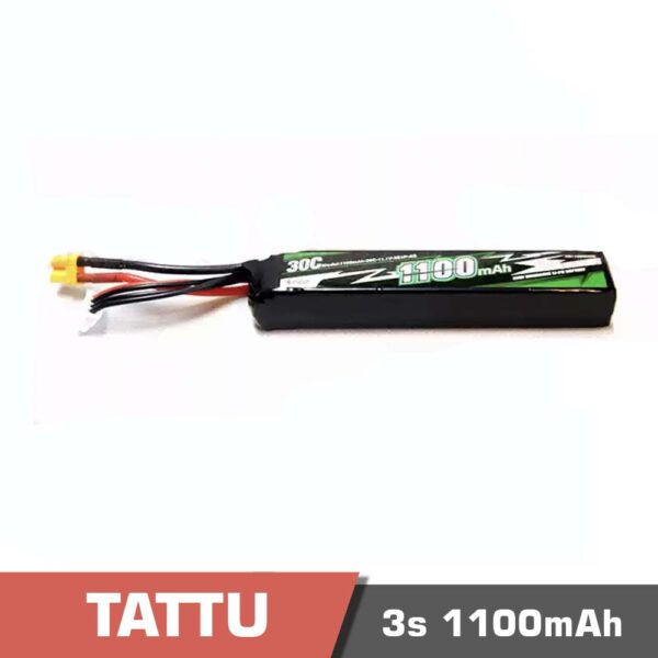 3s 1100 - battery lipo 3s 1100mah 30c tattu - motionew - 3