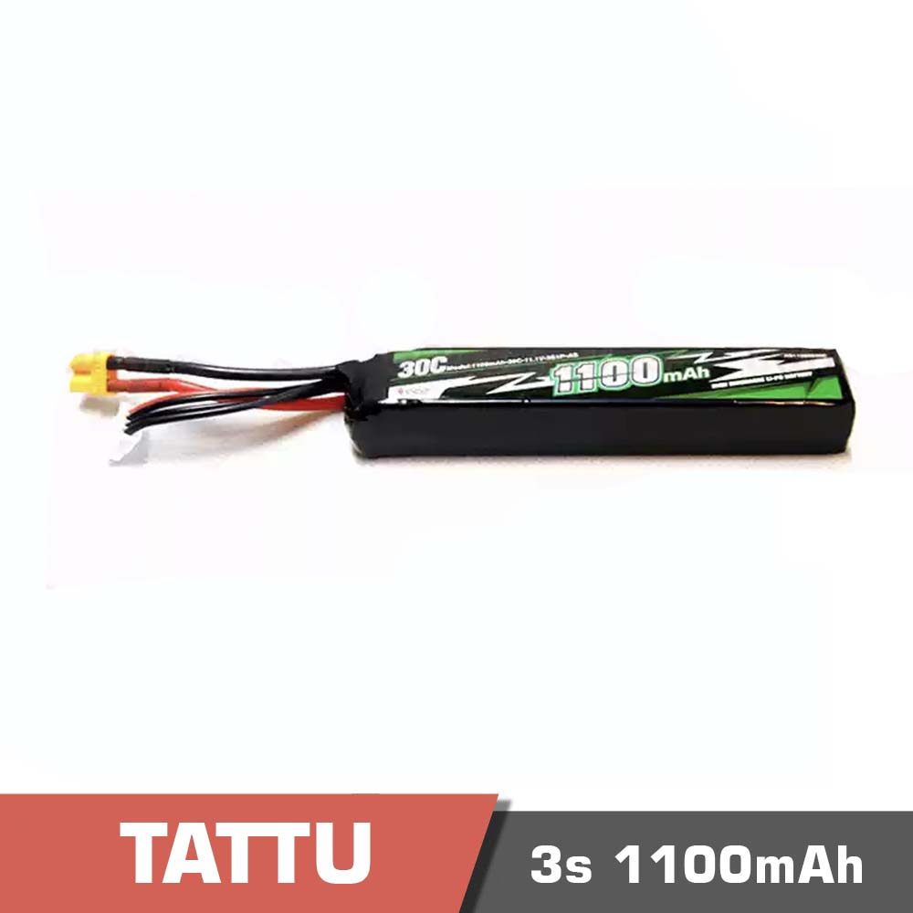 3s 1100 - battery lipo 2s 1300mah 30c tattu with tamiya connector - motionew - 1