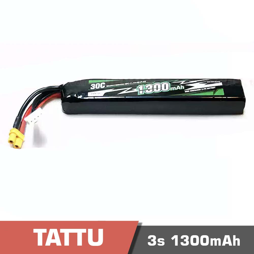 3s 1300 - battery lipo 3s 1400mah 30c tattu - motionew - 1