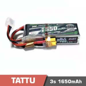 Battery Lipo 3s 1650mAh 30C Tattu