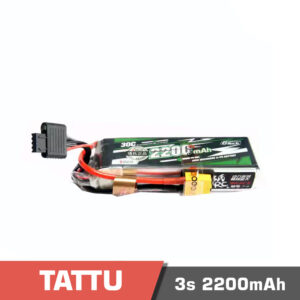 Battery Lipo 3s 2200mAh 30C Tattu G-Tech Smart