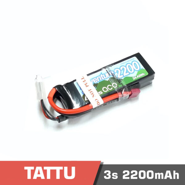 3s 2200 adventure - battery lipo 3s 2200mah 50c tattu ace adventure - motionew - 3