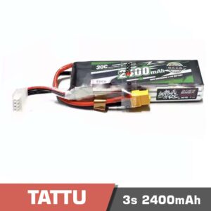 Battery Lipo 3s 2400mAh 30C Tattu