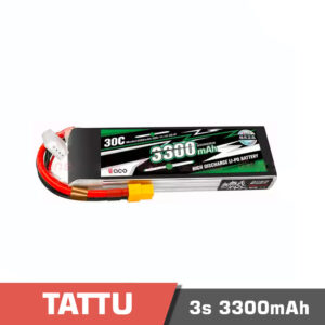 Battery Lipo 3s 3300mAh 30C Tattu