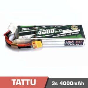 Battery Lipo 3s 4000mAh 30C Tattu