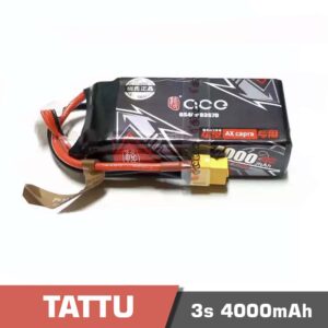 Battery Lipo 3s 4000mAh 70C Tattu