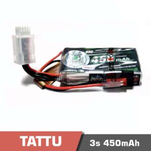 Battery Lipo 3s 450mAh 45C Tattu