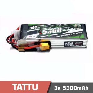 Battery Lipo 3s 5300mAh 30C Tattu