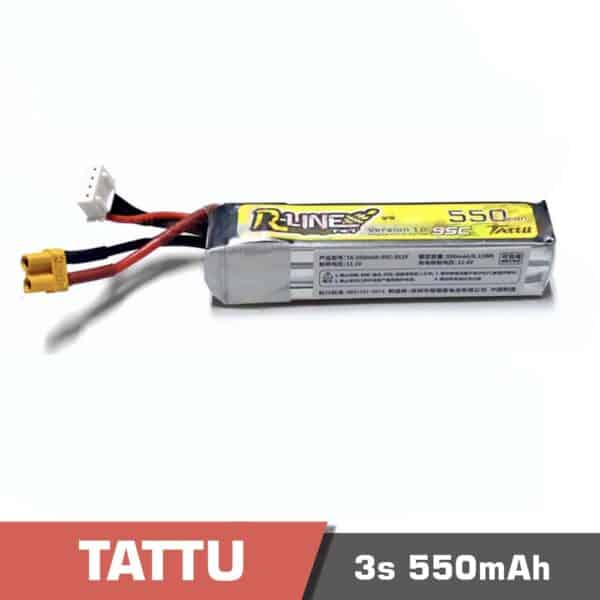 3s 550 95c rline - battery lipo 3s 550mah 95c tattu r-line for fpv drone - motionew - 3