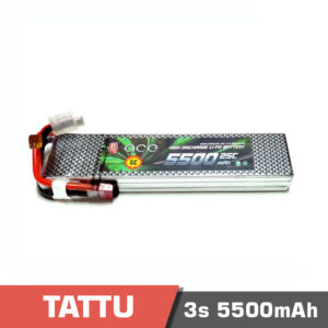 Battery Lipo 3S 5500mAh 25C Tattu