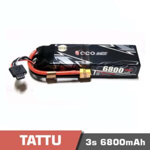 Battery Lipo 3s 6800mAh 100C Tattu G-Tech Smart