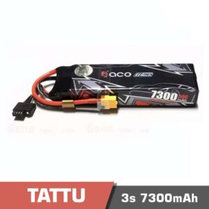 Battery Lipo 3s 7300mAh 50C Tattu G-Tech Smart