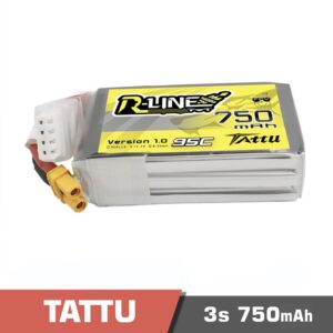 Battery Lipo 3S 750mAh Tattu Ace Rline 95C