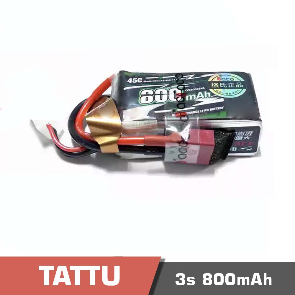 3s 800 45c tplug - battery lipo 3s 800mah 45c tattu xt60 - motionew - 2