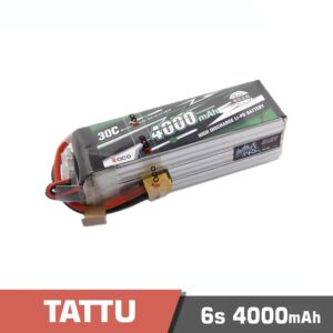 Battery Lipo 6s 4000mAh 30C Tattu Ace