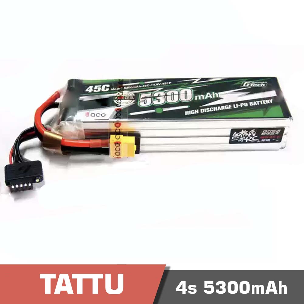 4s 5300 gtech smart - battery lipo 3s 6400mah 70c tattu g-tech smart - motionew - 1