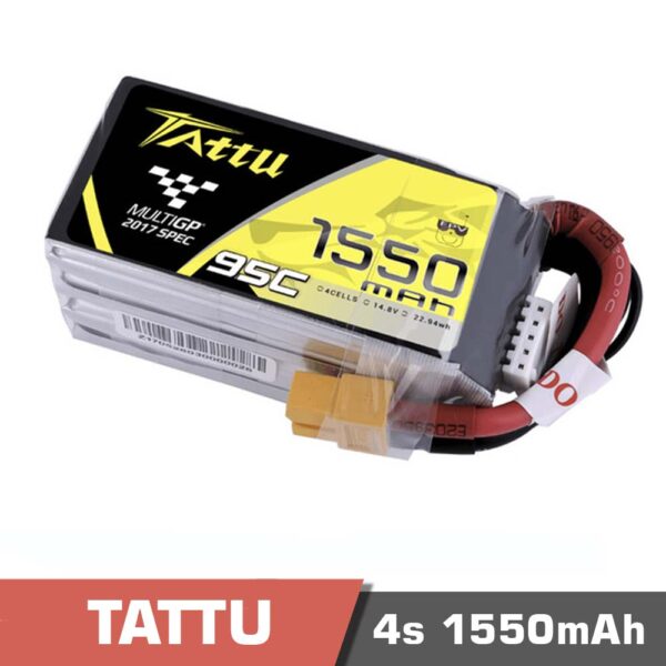 4s 1550 95c rline - battery lipo 4s 1550mah 95c / 120c tattu r-line - motionew - 8