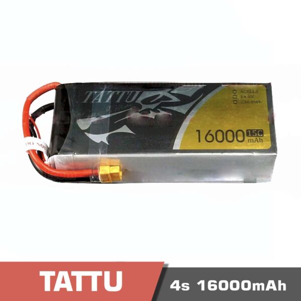 4s 16000 15c - battery lipo 4s 16000mah 15c tattu - motionew - 4