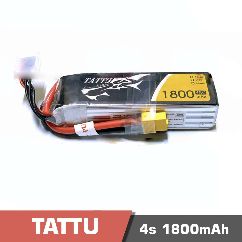 4s 1800 45c - battery lipo 4s 11000mah 100c tattu bashing - motionew - 1