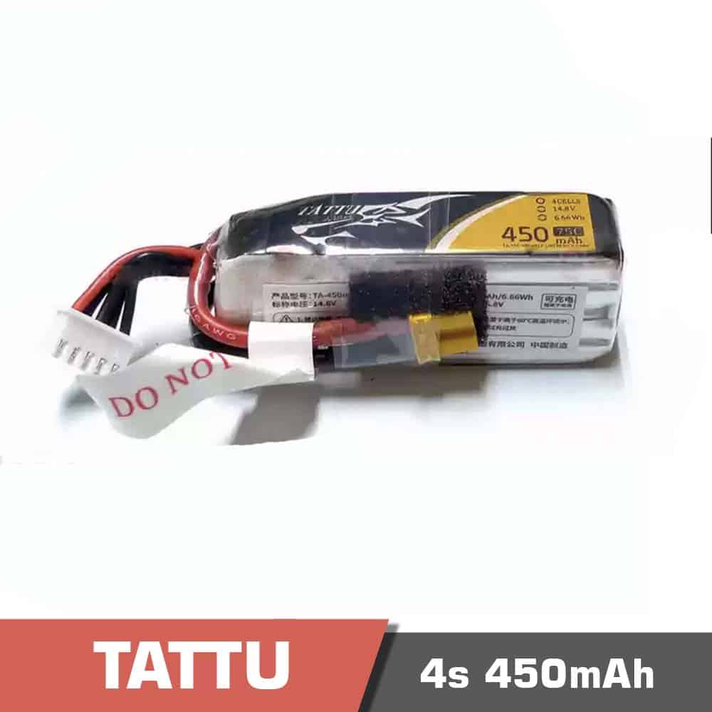 4s 450 75c - battery lipo 3s 450mah 75c tattu for fpv drone - motionew - 2