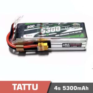 Battery Lipo 4s 5300mAh 30C Tattu