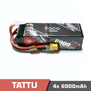 Battery Lipo 4s 6000mAh 70C Tattu