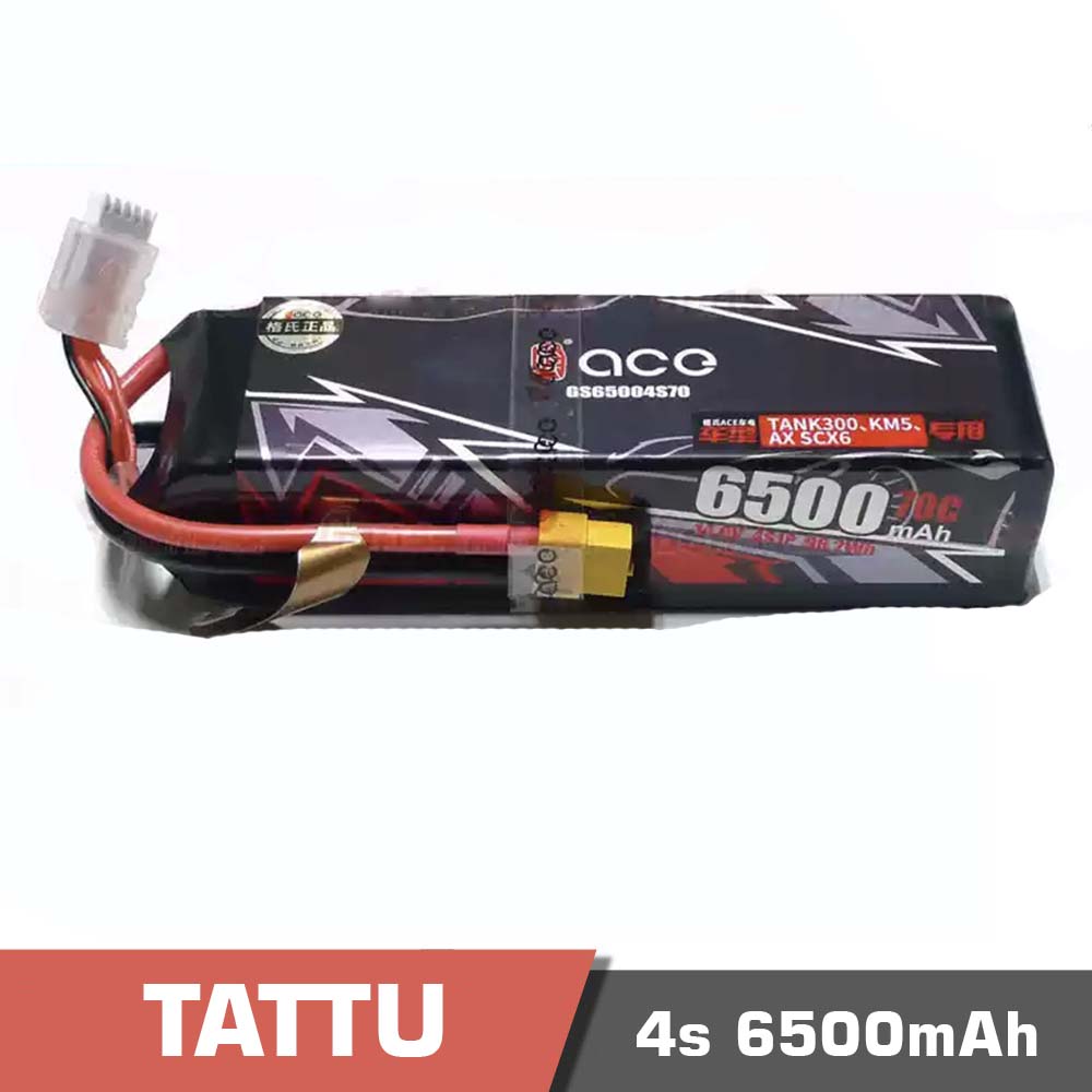 4s 6500 70c - battery lipo 4s 6750mah 100c tattu trx connector - motionew - 1