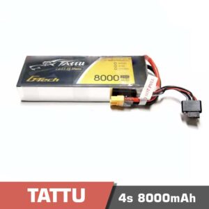 Battery Lipo 4s 8000mAh 25C Tattu G-Tech Smart