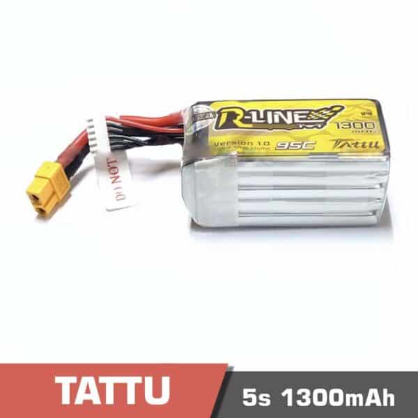 5s 1300 95c rline - battery lipo 5s 1300mah 18. 5v 95c tattu r-line - motionew - 3