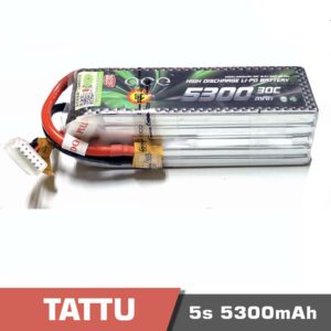 Battery Lipo 5s 5300mAh 30C Tattu