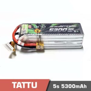 Battery Lipo 5s 5300mAh 30C Tattu