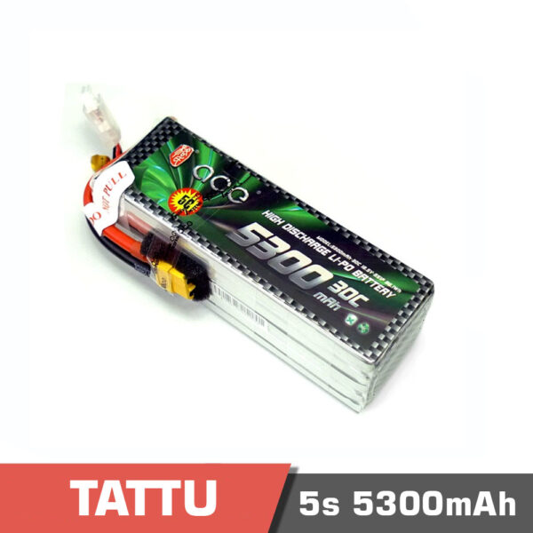 5s 5300 30c - battery lipo 5s 5300mah 30c tattu - motionew - 3