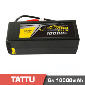 Battery Lipo 6S 10000mAh 25C Tattu PLUS