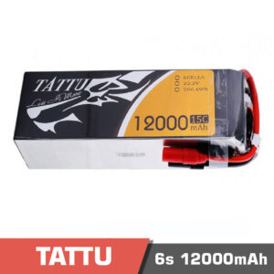 Battery Lipo 6S 12000mAh 15C Tattu