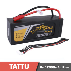 Battery Lipo 6S 12000mAh 15C Tattu PLUS