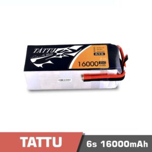 Battery Lipo 6s 16000mAh 15C High Voltage (HV) Tattu