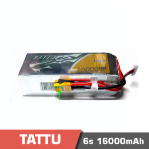 Battery Lipo 6S 16000mAh 15C Tattu High Voltage (HV)