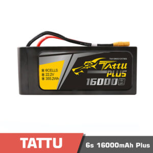 Battery Lipo 6S 16000mAh 15C Tattu Plus